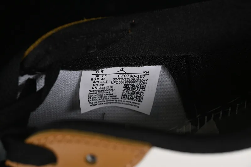 All categories Air Jordan Jordan series basketball shoes Air Jordan 1 Low Air Jordan 1 Low OG AJ1 Joe 1 black brown low-top cultural basketball shoes CZ0790-107